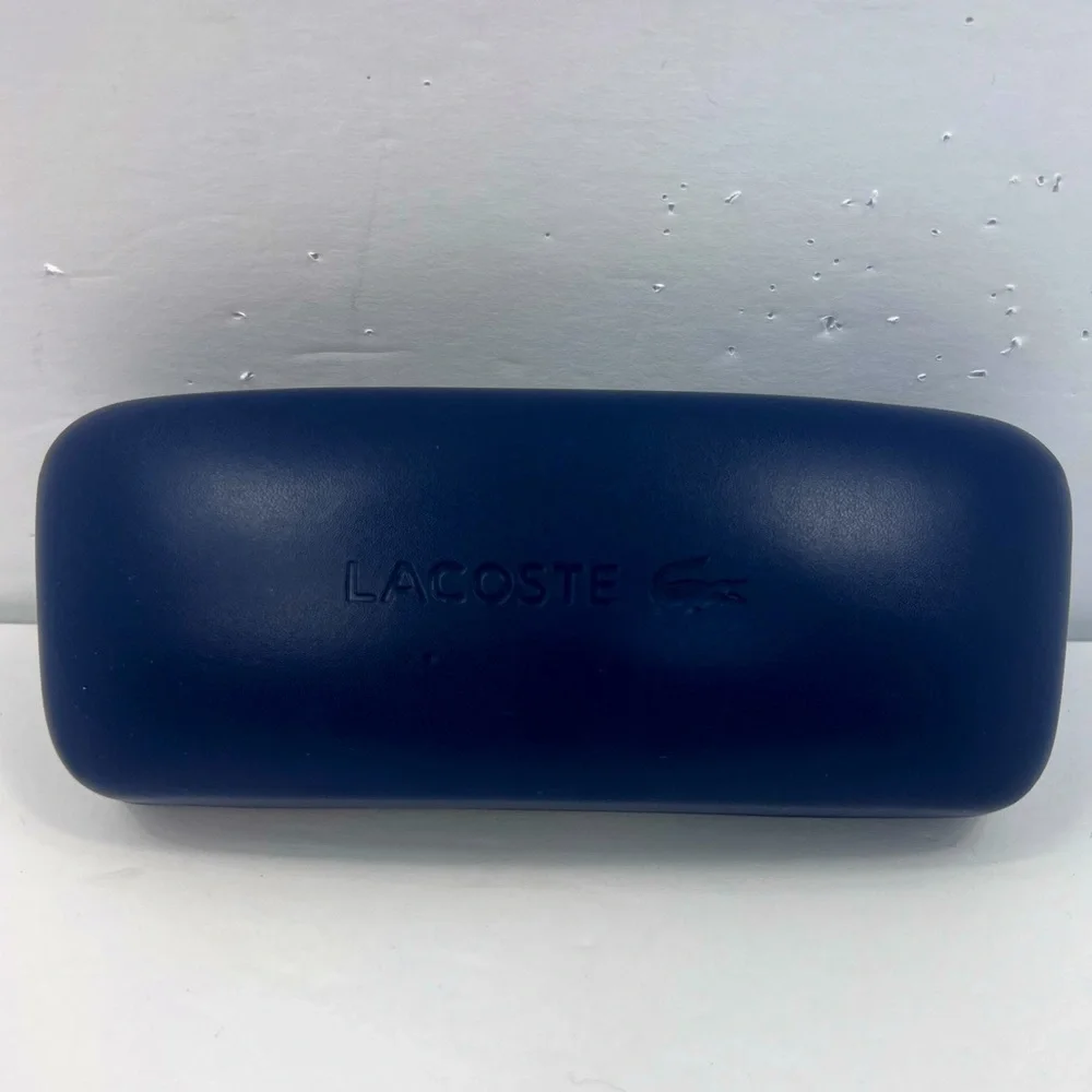 ⭐️LACOSTE💯NAVY BLUE SUNGLASSES CASE